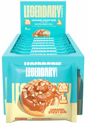 Legendary Foods Caramel Sticky Bun 8ct